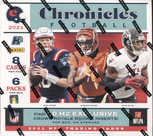 2021 Panini Chronicles Football H2, Box