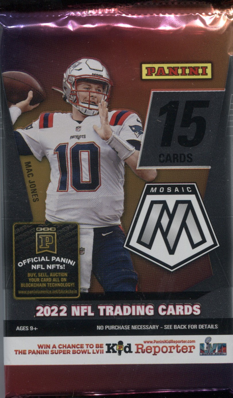 2022 Panini Mosaic Football Hobby, Pack
