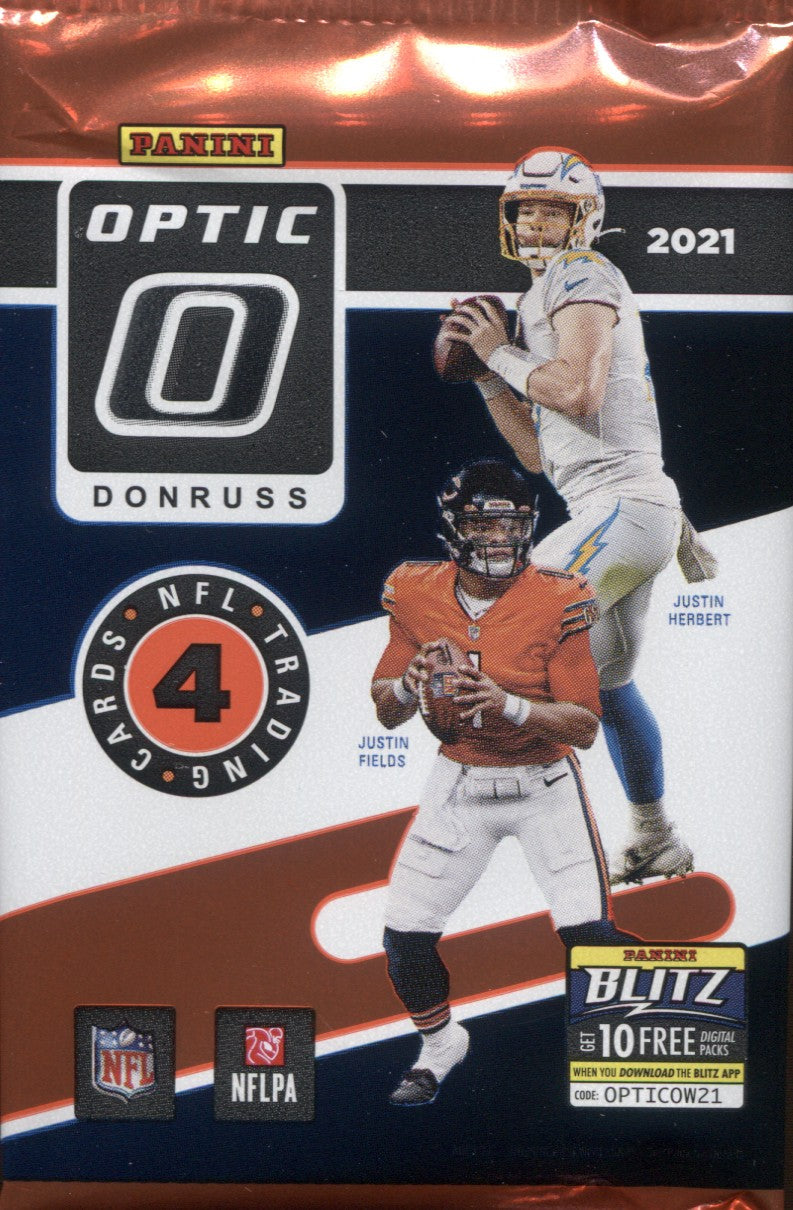 2021 Panini Donruss Optic Football Hobby, Pack