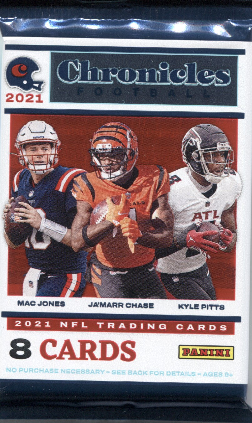 2021 Panini Chronicles Football Hobby, Pack