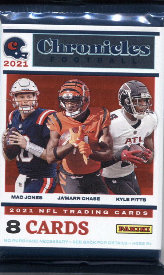 2021 Panini Chronicles Football Hobby, Pack