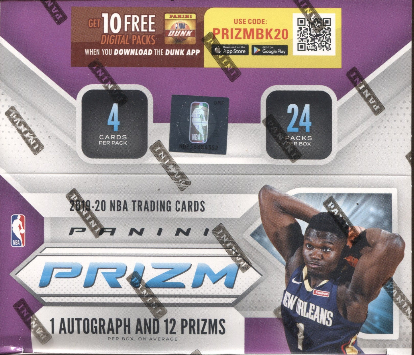 * Last Box * 2019-20 Panini Prizm Retail Basketball, Box