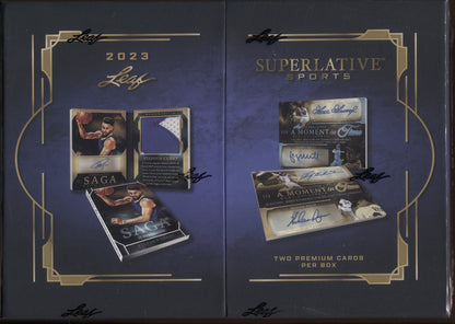 2023 Leaf Superlative Multi-Sport Hobby, Box