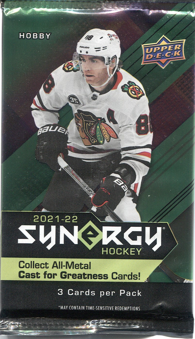 * Last Pack * 2021-22 Upper Deck Synergy Hockey Hobby, Pack