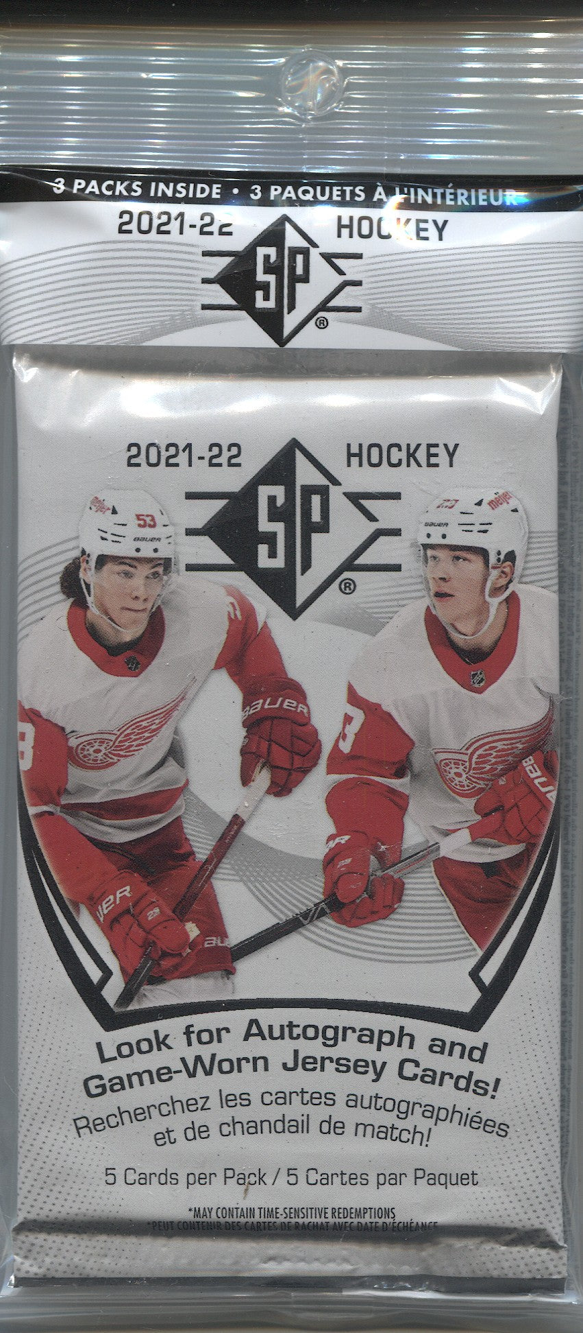 2021-22 Upper Deck SP Hockey, Hanger Pack