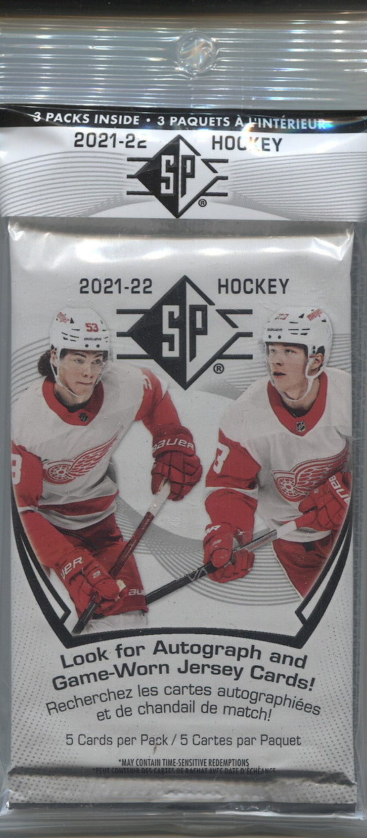 2021-22 Upper Deck SP Hockey, Hanger Pack