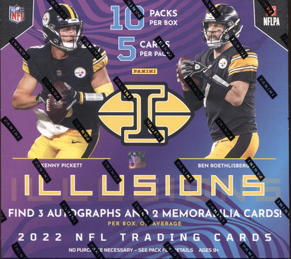 2022 Panini Illusions Football Hobby, Box