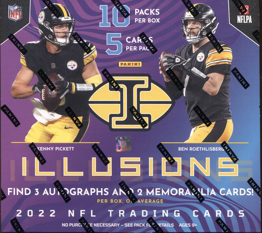 2022 Panini Illusions Football Hobby, Box