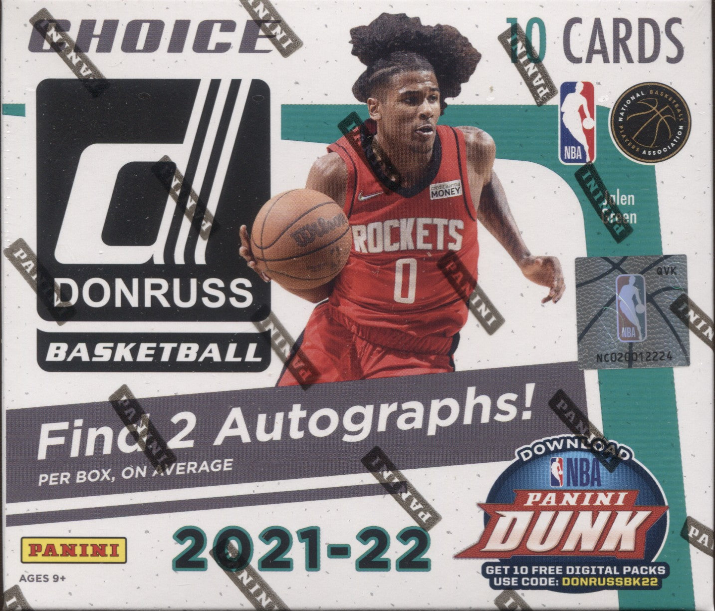 *LAST CASE* 2021-22 Panini Donruss Choice Basketball, 20 Box Case