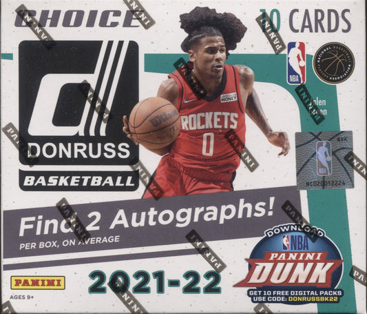2021-22 Panini Donruss Choice Basketball, Box