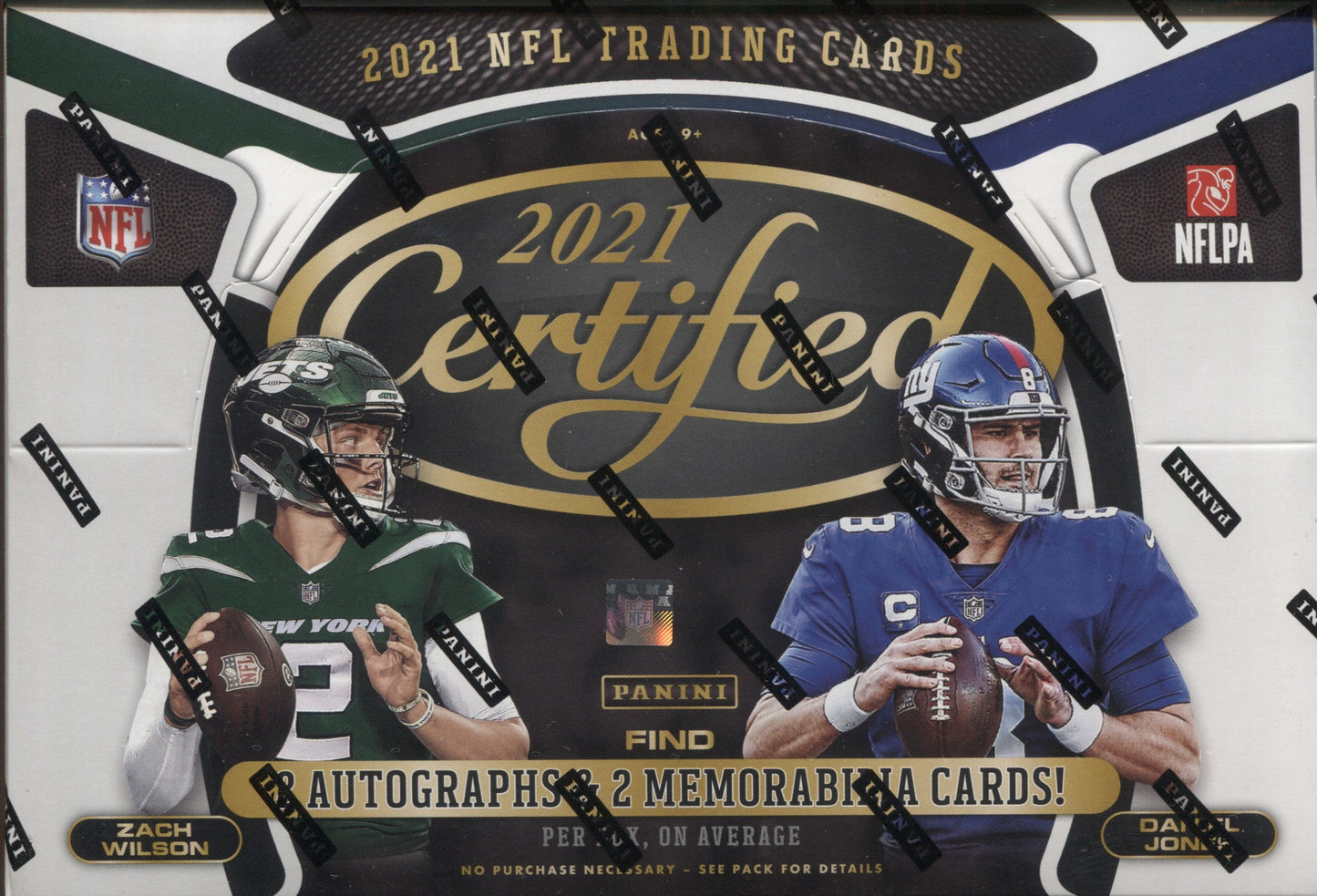 2021 Panini Certified Hobby Football, 16 Box Case
