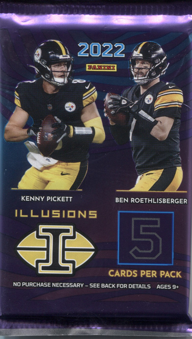 2022 Panini Illusions Football Hobby, Pack