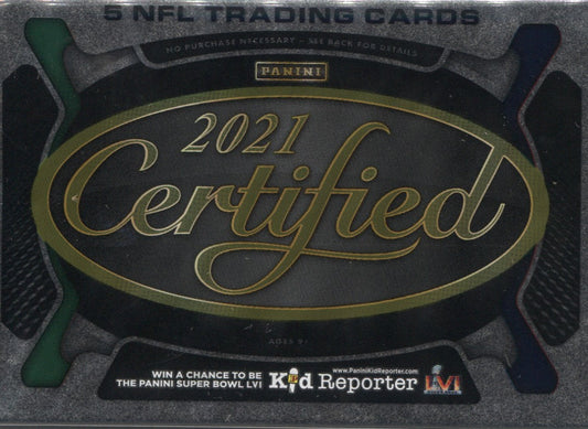 2021 Panini Certified Hobby Football, Pack