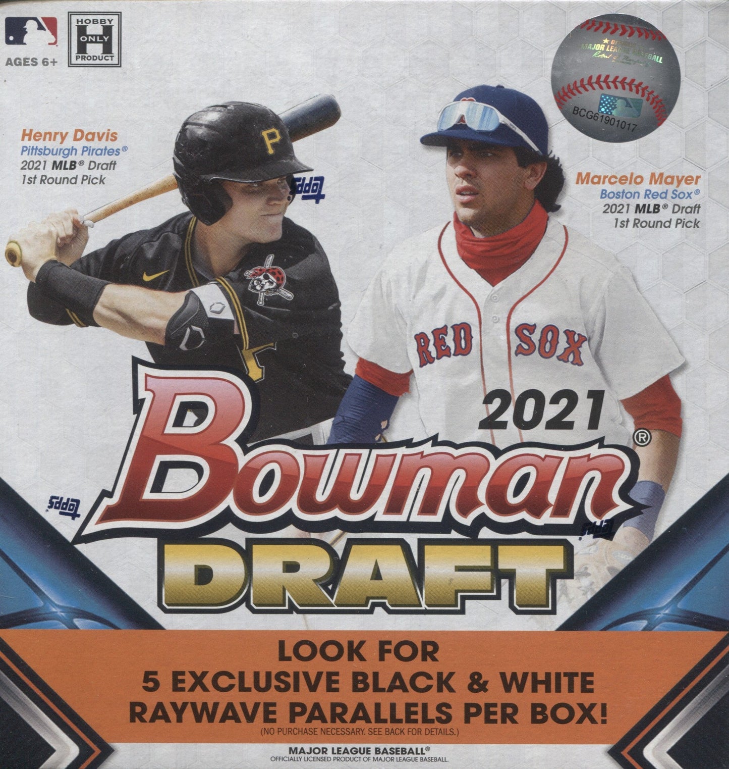 2021 Bowman Draft Baseball Lite, Box