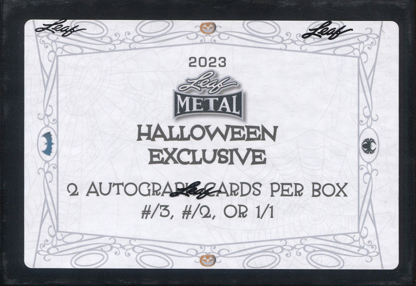2023 Leaf Metal Halloween Exclusive Multi-Sport Hobby, Box