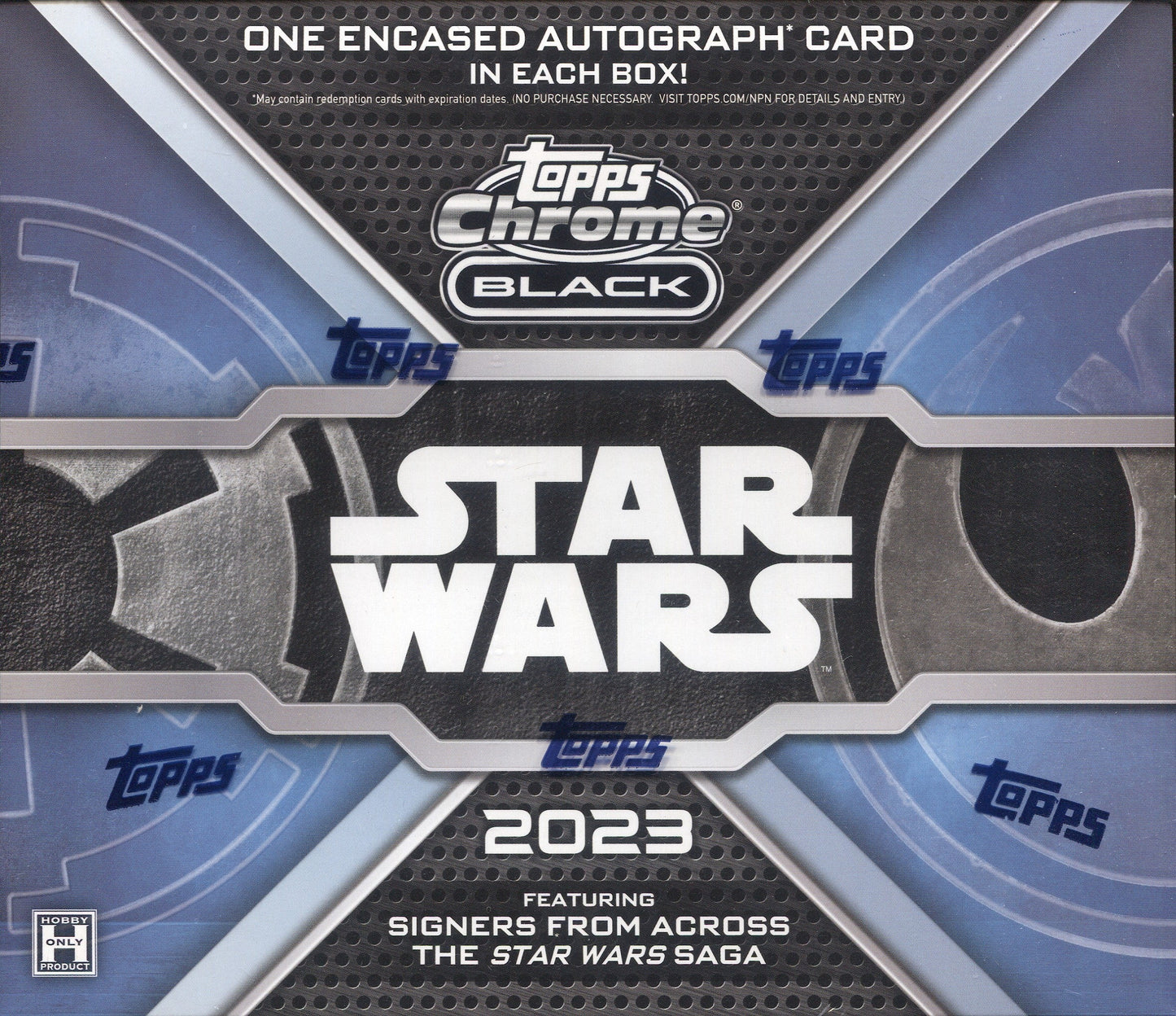 2023 Topps Star Wars Chrome Black Edition Hobby, Box