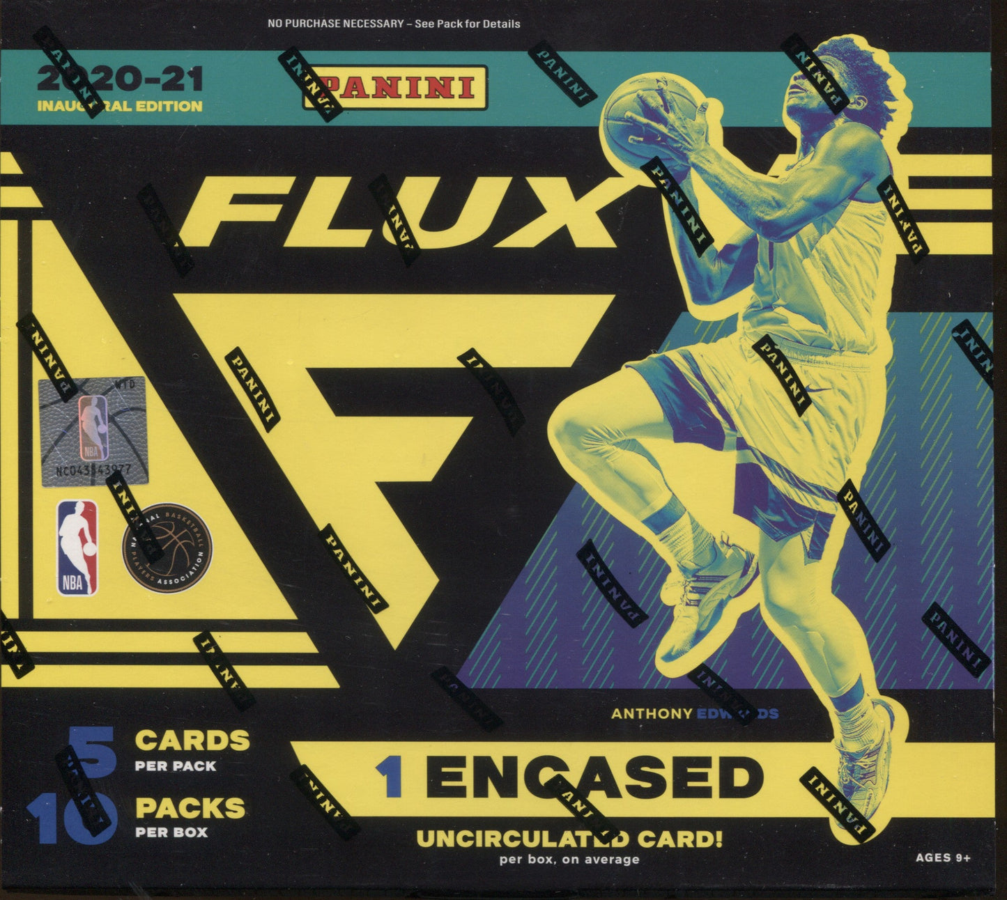2020-21 Panini Flux Hobby Basketball, Box