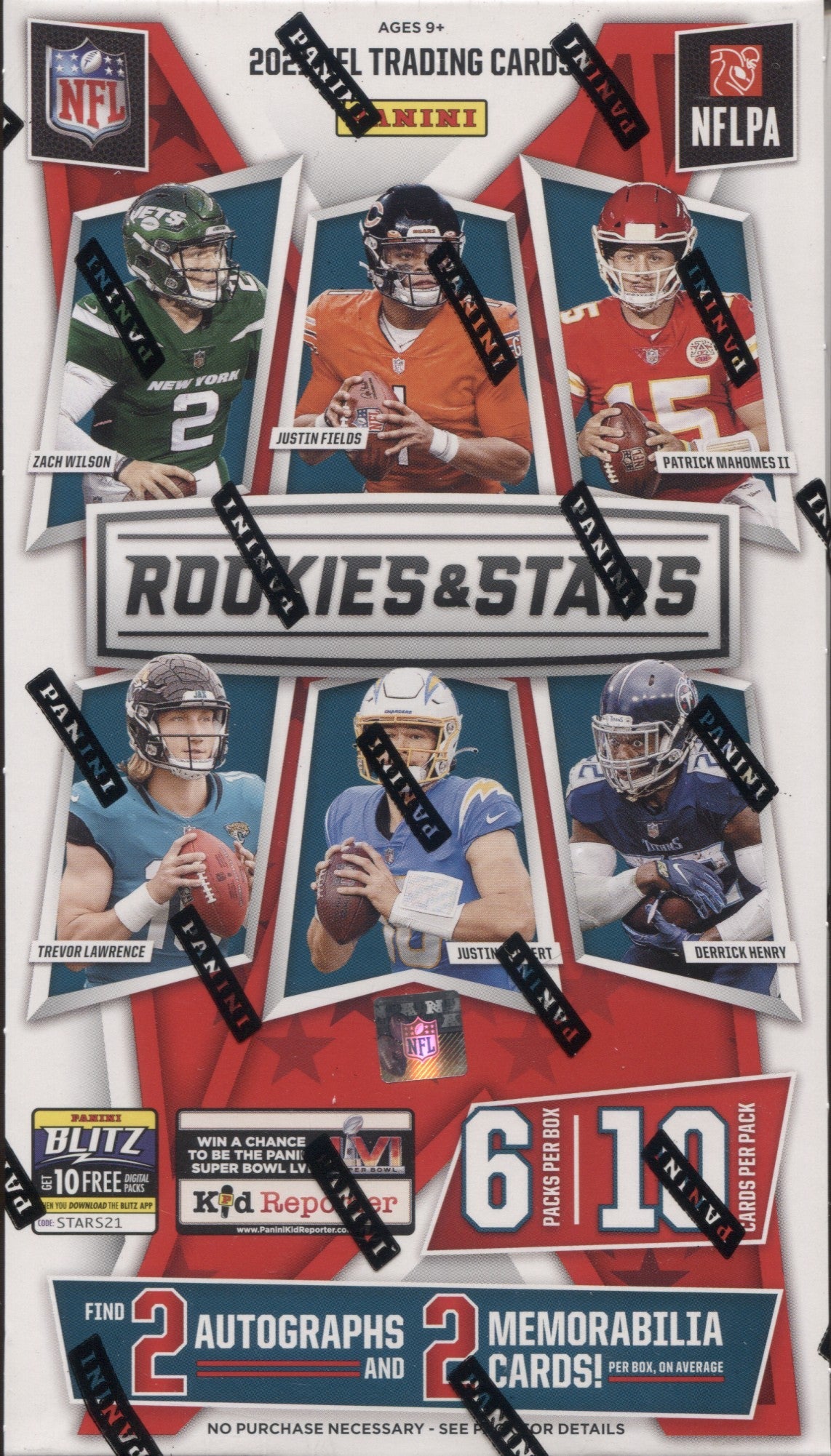 2021 Panini Rookies & Stars Hobby Football, Box