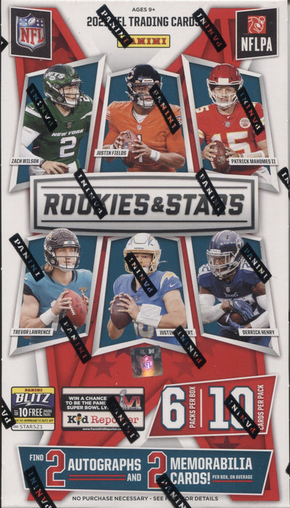 2021 Panini Rookies & Stars Hobby Football, Box