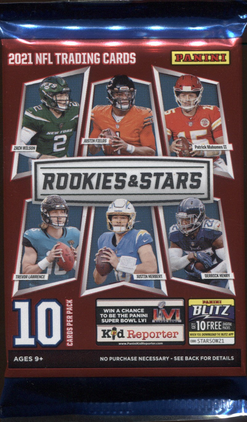 2021 Panini Rookies & Stars Hobby Football, Pack