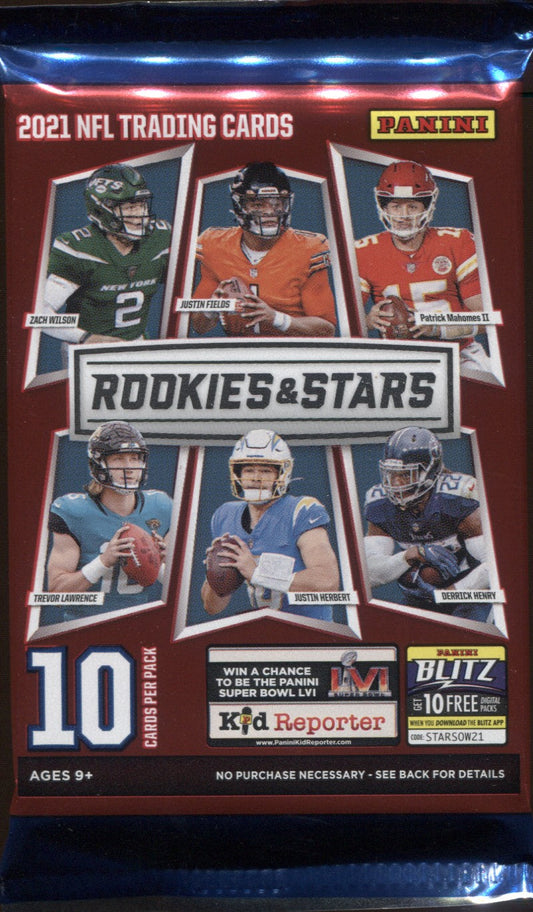 2021 Panini Rookies & Stars Hobby Football, Pack