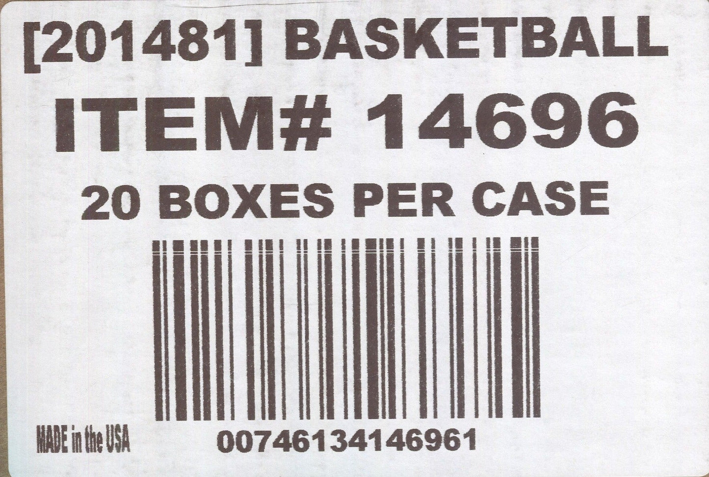 *LAST CASE* 2022-23 Panini Mosaic Basketball Fast Brk, 20 Box Case
