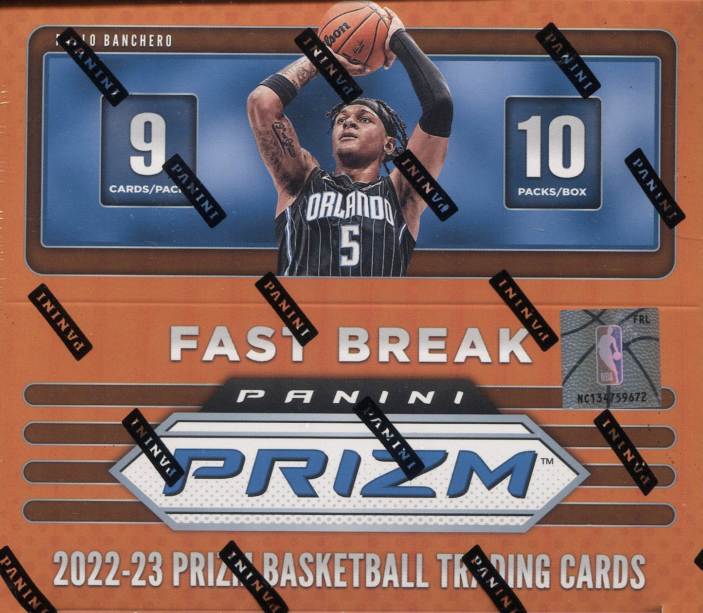 *LAST CASE* 2022-23 Panini Prizm Basketball Fast Brk, 20 Box Case