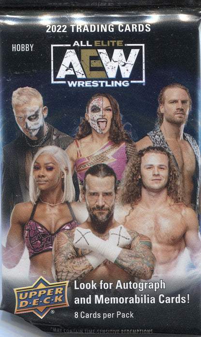 2022 Upper Deck AEW Hobby, Pack