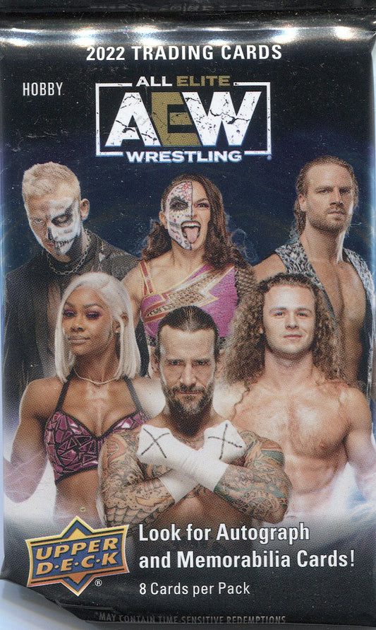 2022 Upper Deck AEW Hobby, Pack