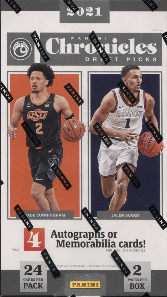 2021-22 Panini Chronicles Draft Picks Hobby Basketball, Box