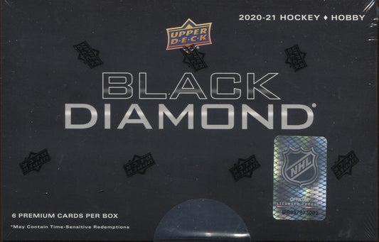 *LAST BOX* 2020-21 Upper Deck Black Diamond Hockey Hobby, Box