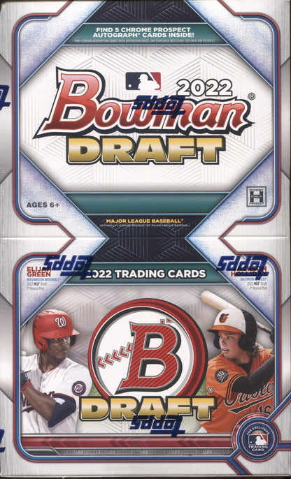 2022 Bowman Draft Super Jumbo Baseball, Box