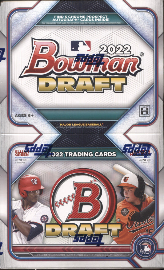 2022 Bowman Draft Super Jumbo Baseball, Box
