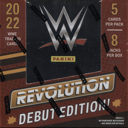 2022 Panini Revolution WWE Hobby, 8 Box Inner Case
