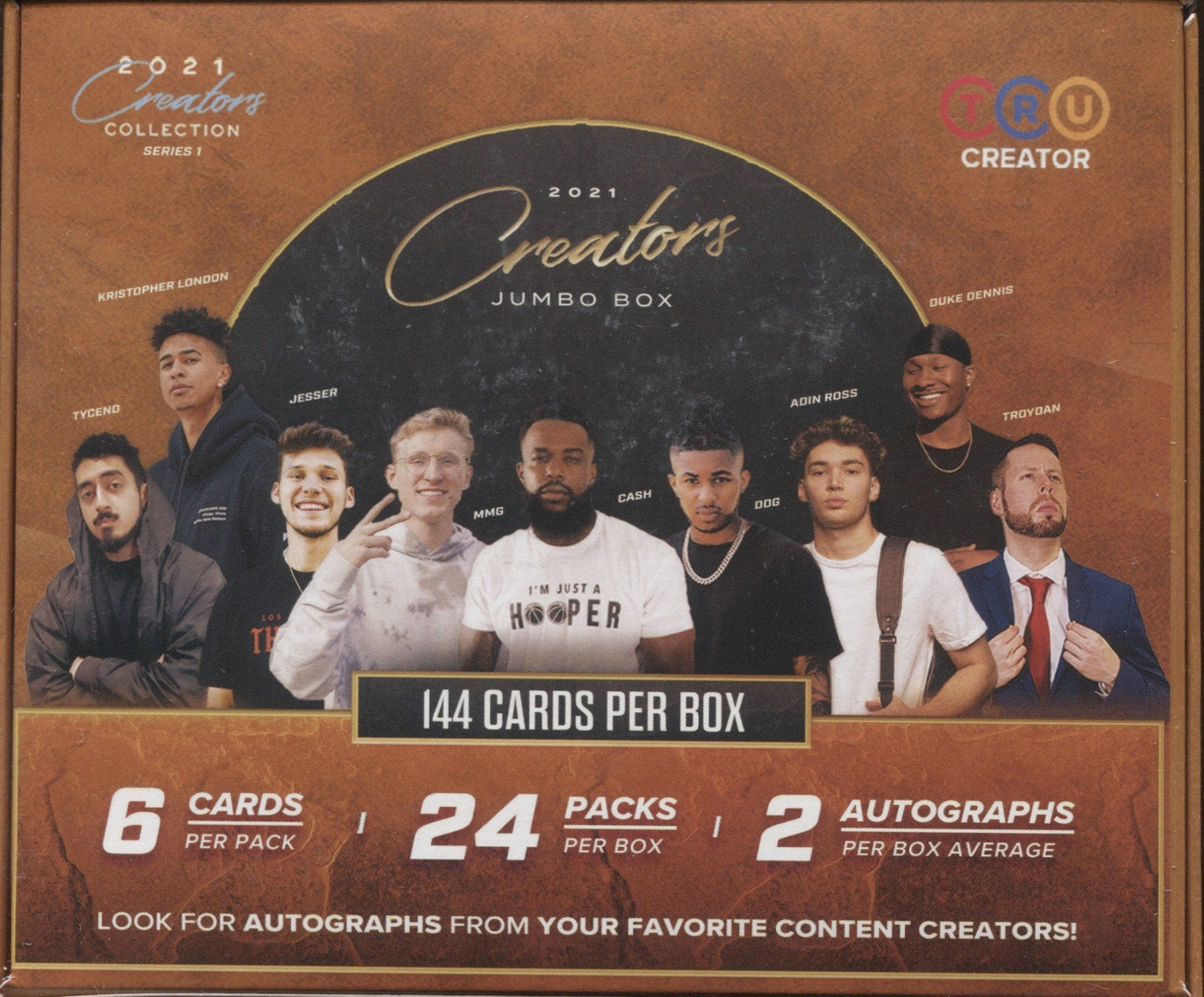 *LAST CASE* 2021 TruCreator Creators Collection Series 1, 10 Jumbo Box Case
