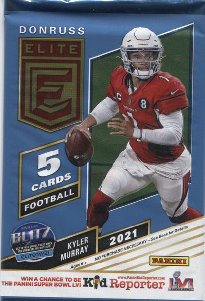 2021 Donruss Elite Hobby Football, Pack
