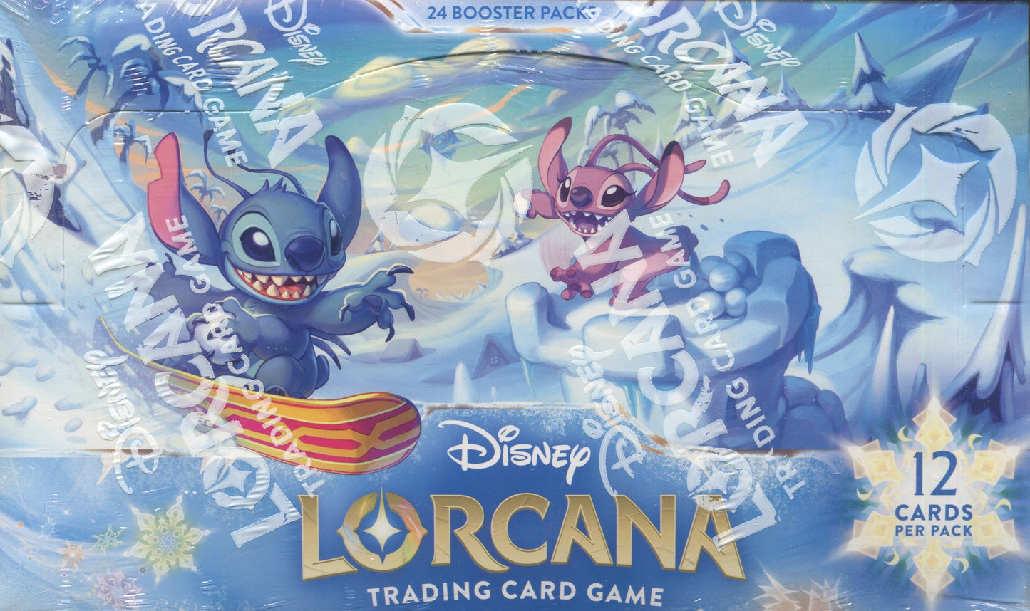 Disney Lorcana Winterspell, 4 Booster Box Case