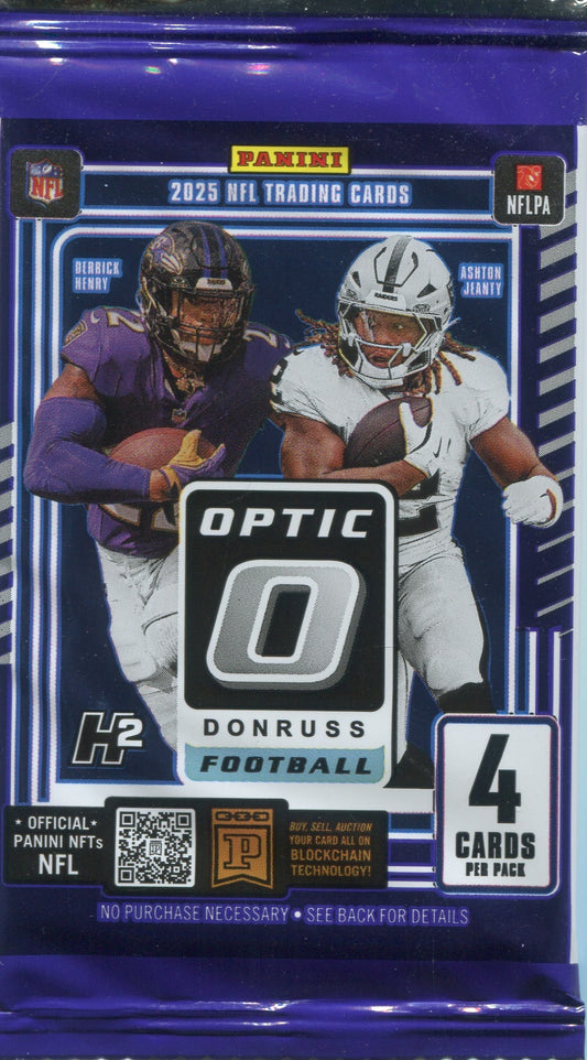 2025 Panini Donruss Optic Football H2, Pack