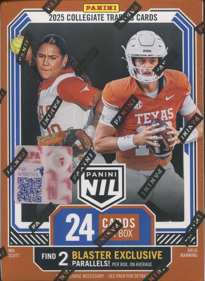 2025 Panini NIL University of Texas Blaster, 20 Box Case