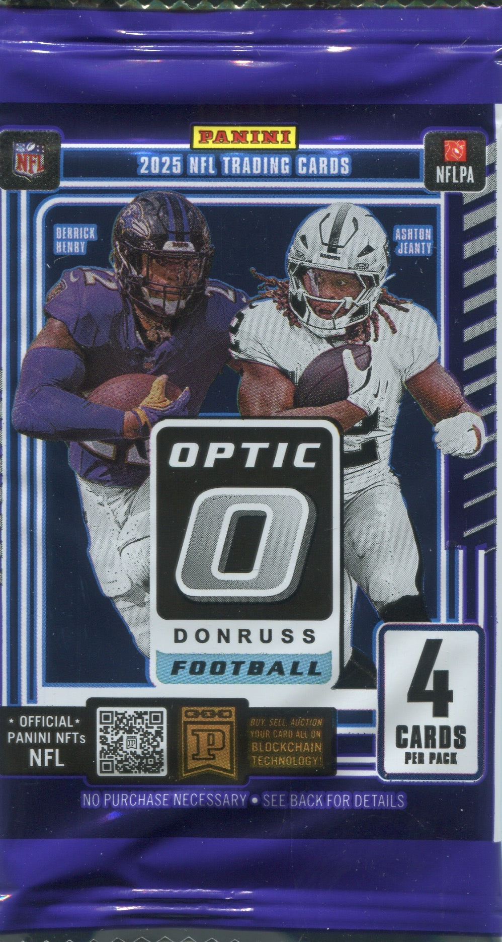 2025 Panini Donruss Optic Football Retail, Pack