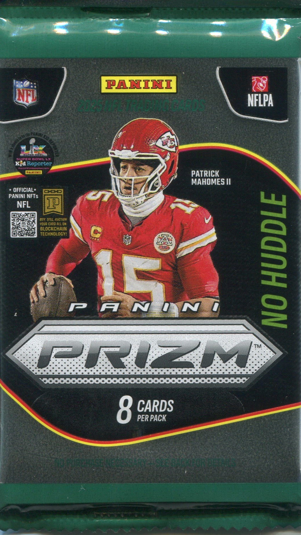 2025 Panini Prizm Football No Huddle, Pack
