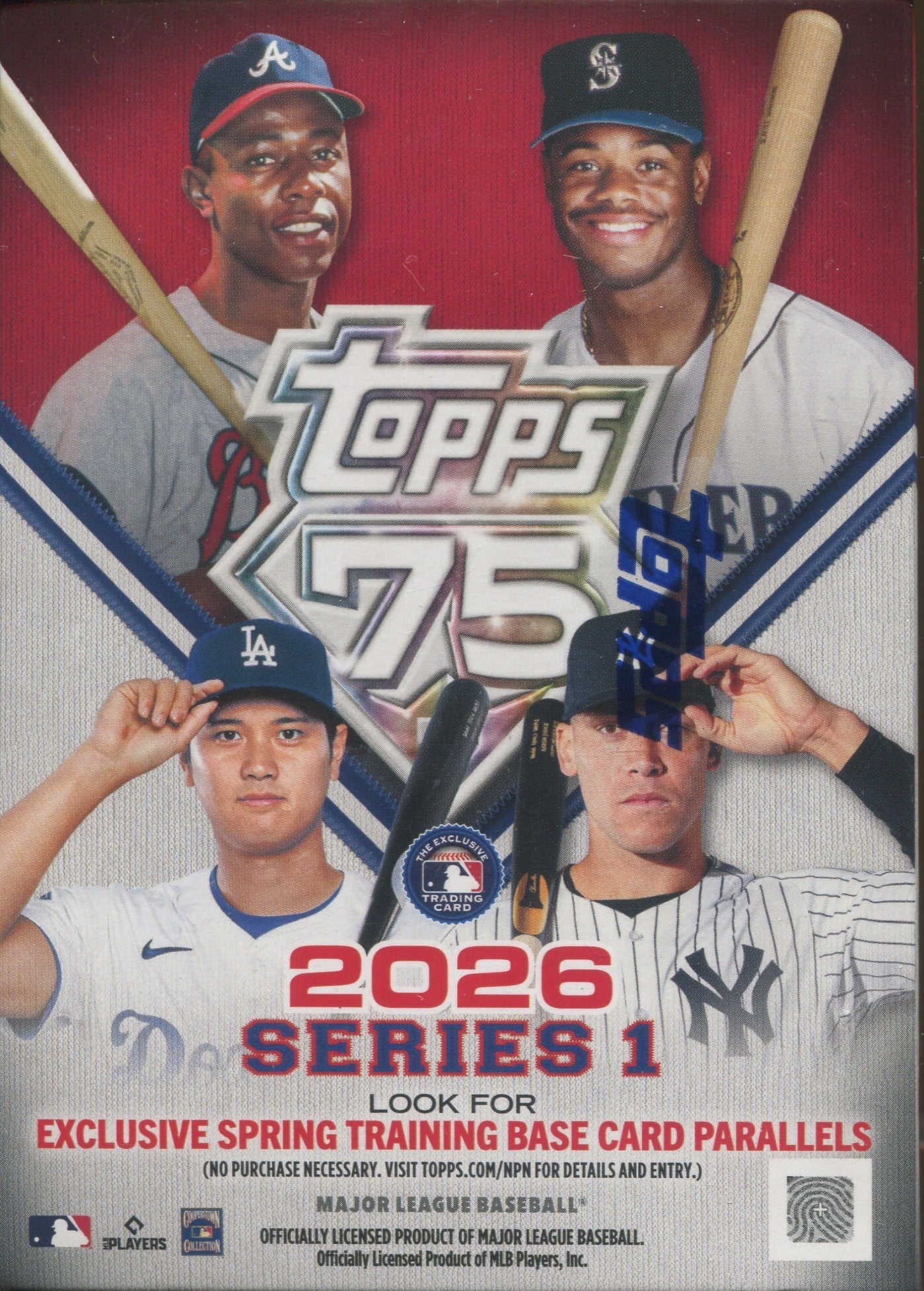 2026 Topps Series 1 Baseball Blaster, 40 Box Case