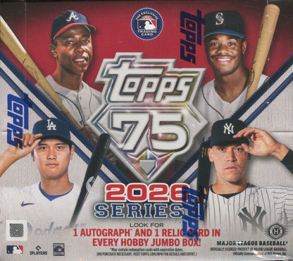 2026 Topps Series 1 Baseball Jumbo, Box
