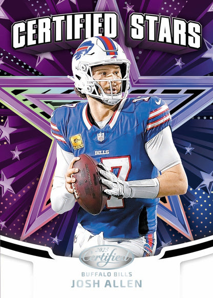 2025 Panini Certified Football Hobby, 16 Box Case