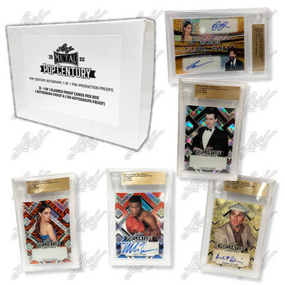 2022 Leaf Metal Pop Century Pre-Production Proofs Hobby, Box